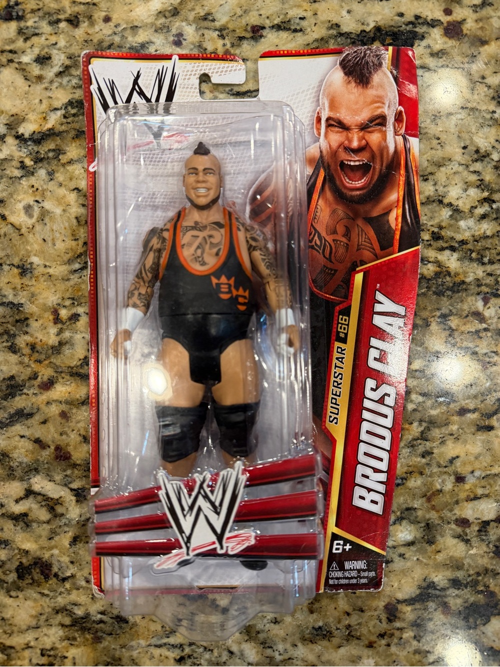 Brand New - 2013 WWE Mattel Brodus Clay Figure